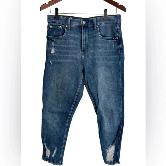 Gap Denim True Skinny distressed jeans size 29 - Picture 1 of 7